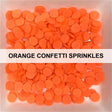 Orange Confetti Sprinkles by Kat Scrappiness - Kat Scrappiness