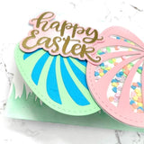 Happy Easter Shadow Sentiment Craft Die