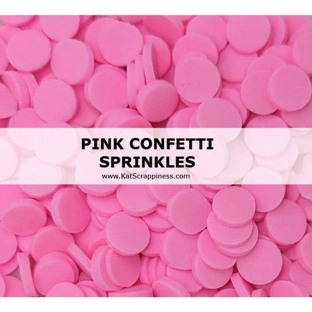 Pink Confetti Sprinkles