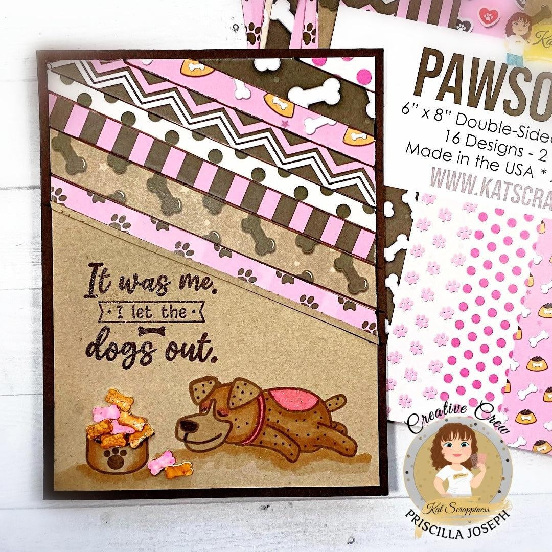 Pawsome Dogs Sentiments Stamp Set