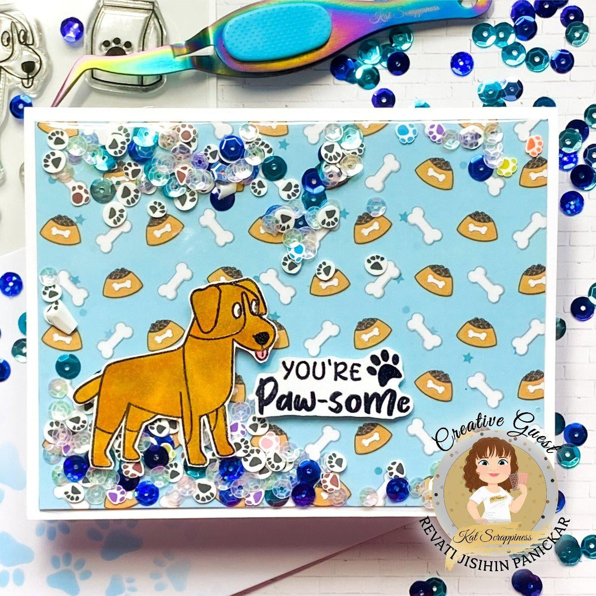 Pawsome Dogs Stamp Set