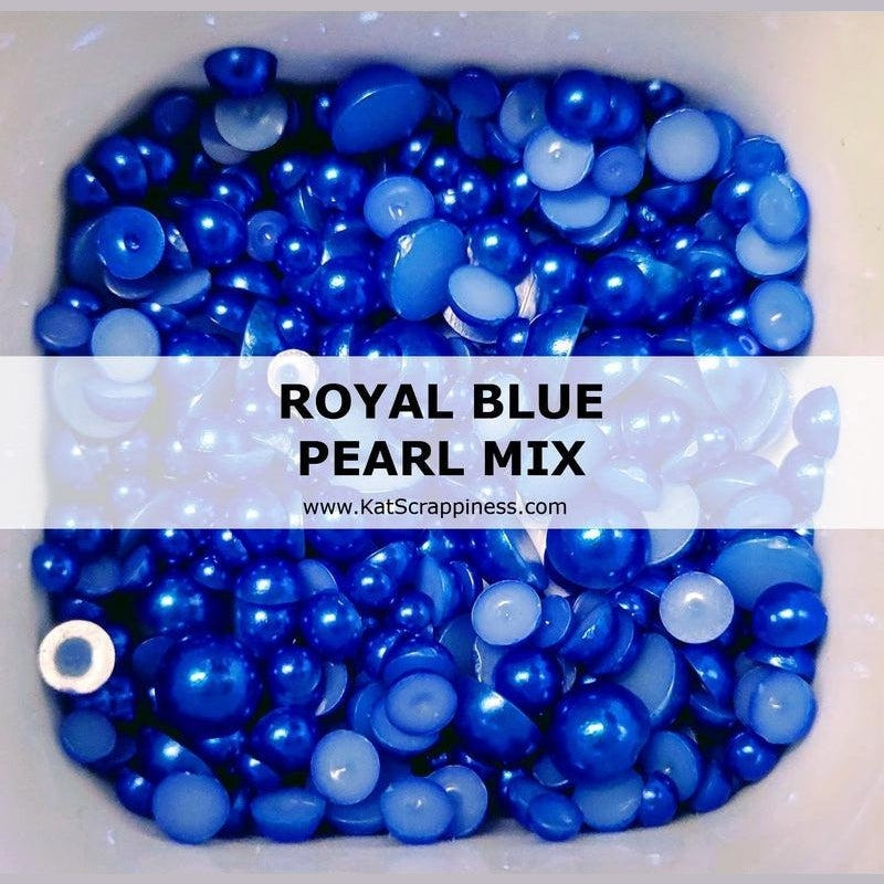 Royal Blue Pearl Mix