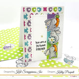 Hippity Hoppity Bunnies Clear Stamp