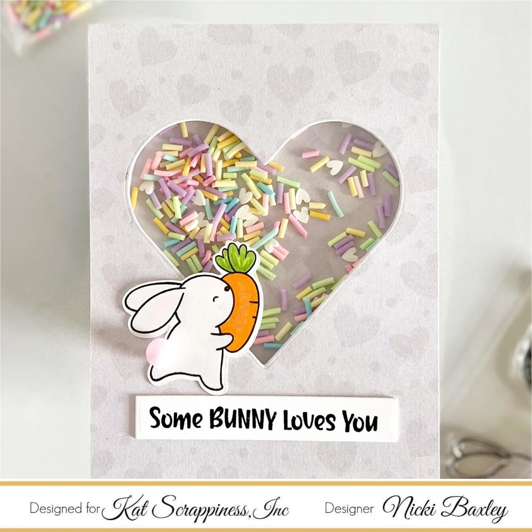 Hippity Hoppity Bunnies Clear Stamp