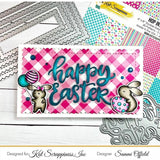 Happy Easter Shadow Sentiment Craft Die