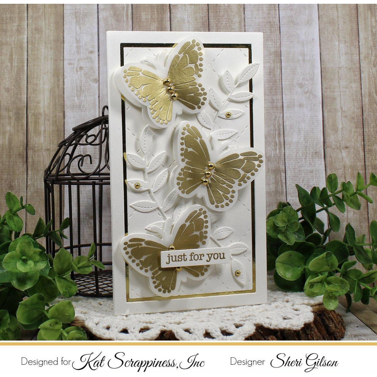 Fluttering By Stamp Set