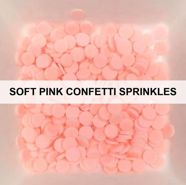 Soft Pink Confetti Sprinkles by Kat Scrappiness - Kat Scrappiness