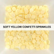 Soft Yellow Confetti Sprinkles by Kat Scrappiness - Kat Scrappiness