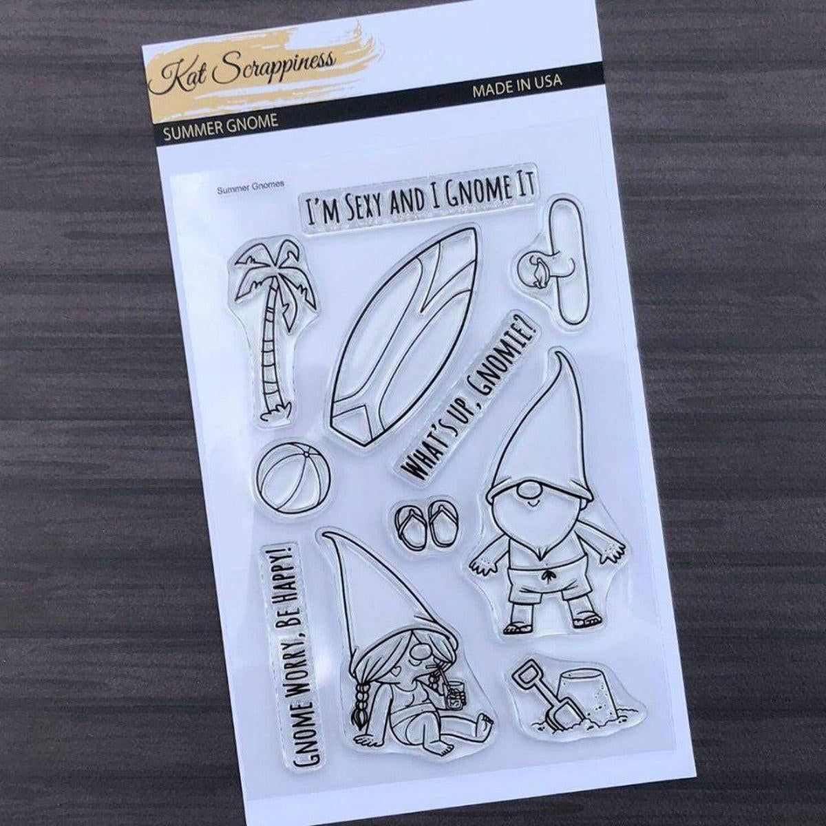 Summer Gnome Stamp Set