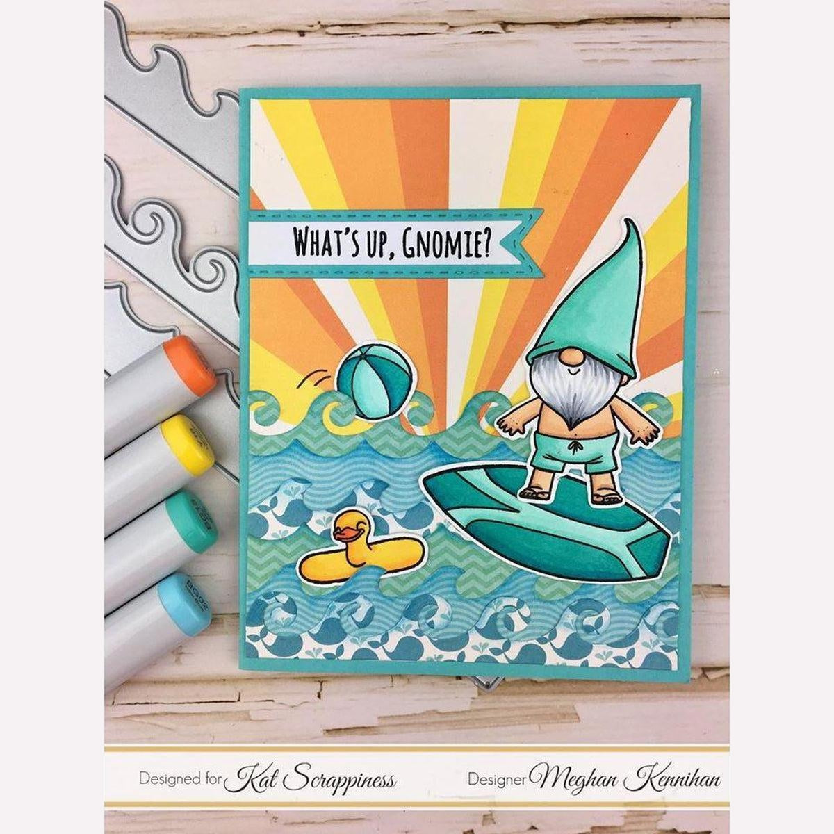 Summer Gnome Stamp Set by Kat Scrappiness - Kat Scrappiness