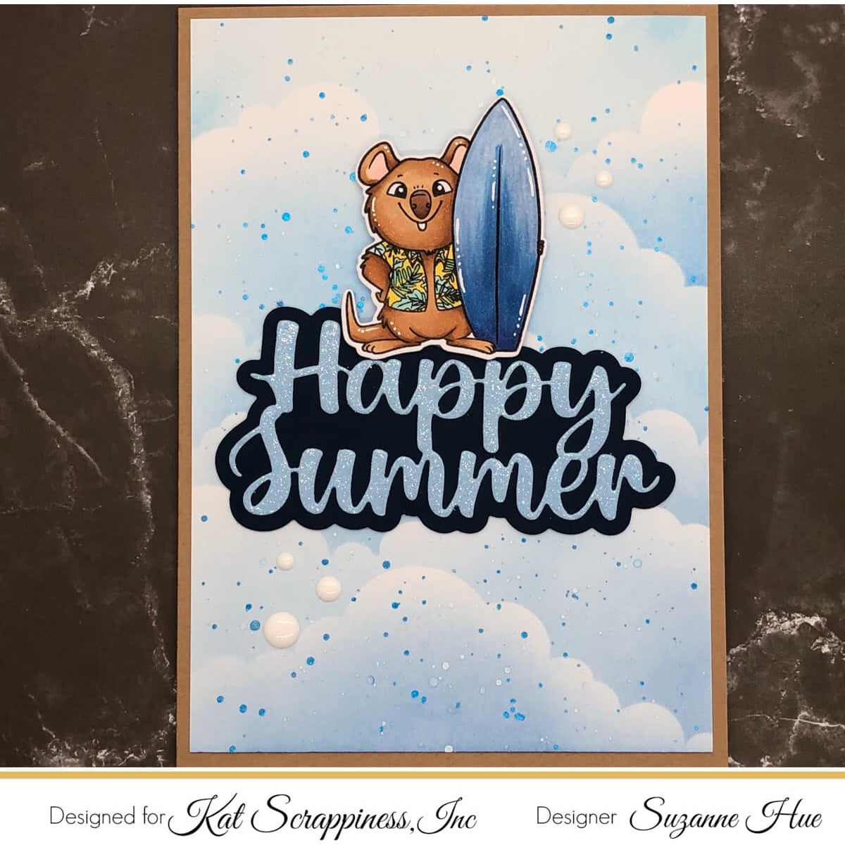 Summer Quokka Stamp Set