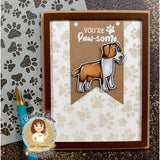 Pawsome Dogs Sentiments Stamp Set