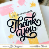 Thank You w/Shadow Die by Kat Scrappiness - Kat Scrappiness