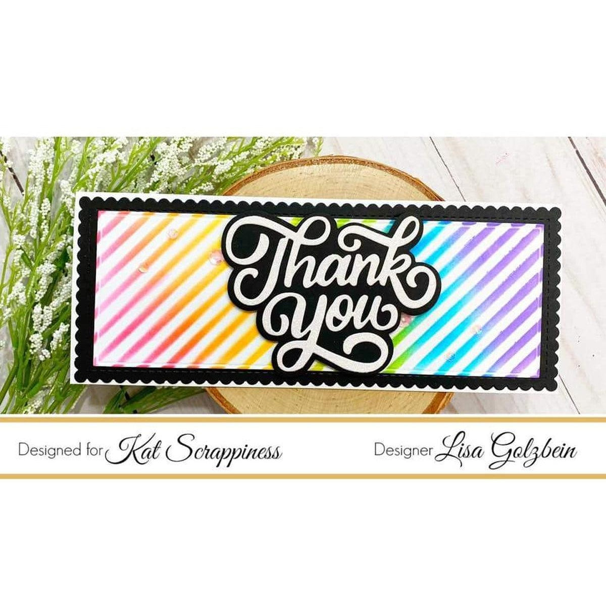 Thank You w/Shadow Die by Kat Scrappiness - Kat Scrappiness