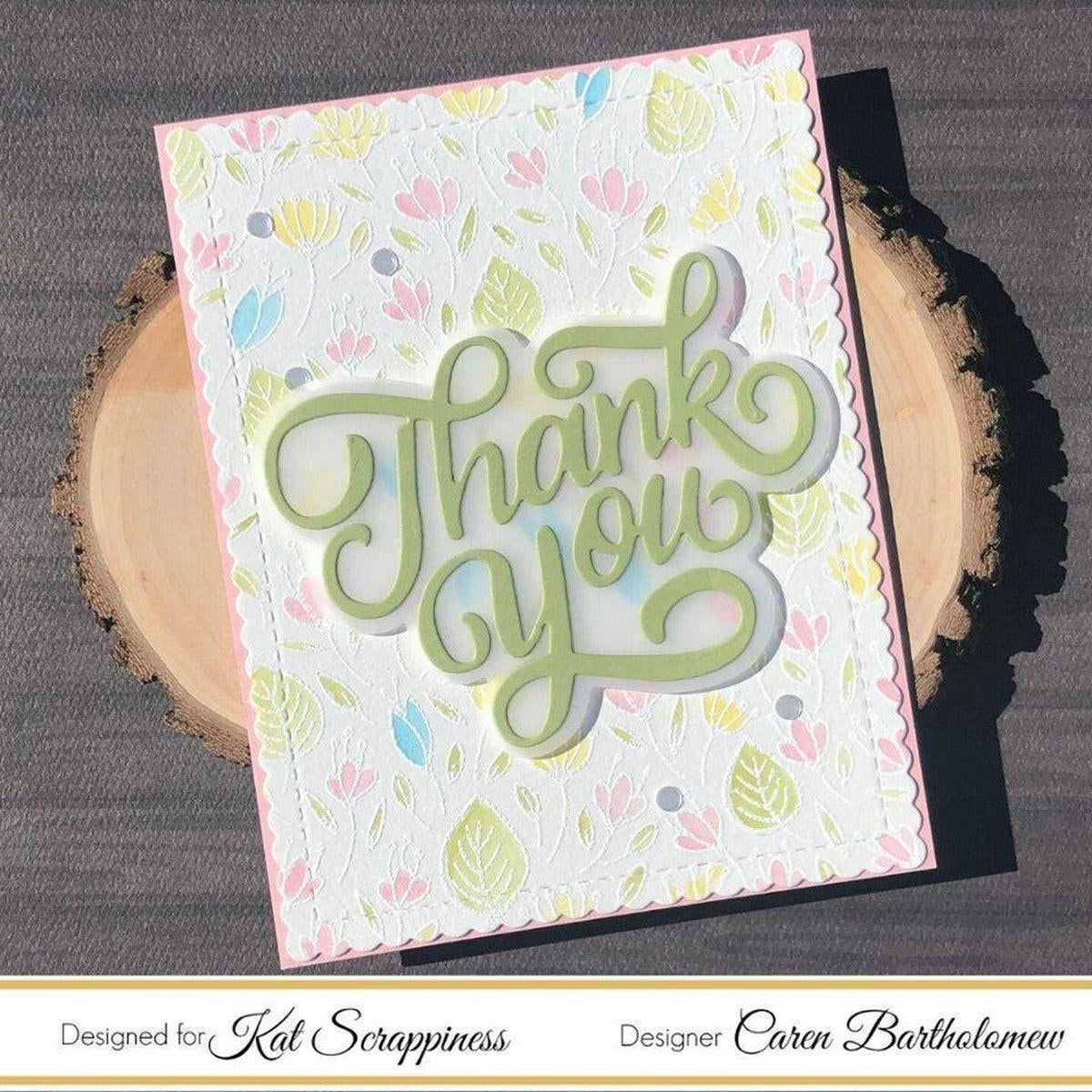 Thank You w/Shadow Die by Kat Scrappiness - Kat Scrappiness