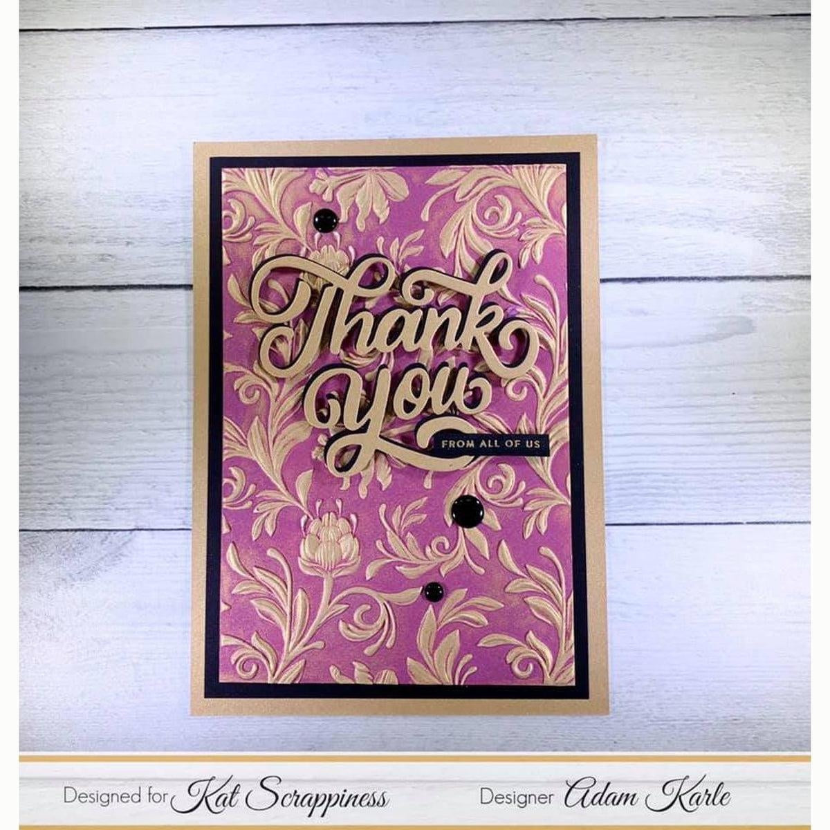 Thank You w/Shadow Die by Kat Scrappiness - Kat Scrappiness