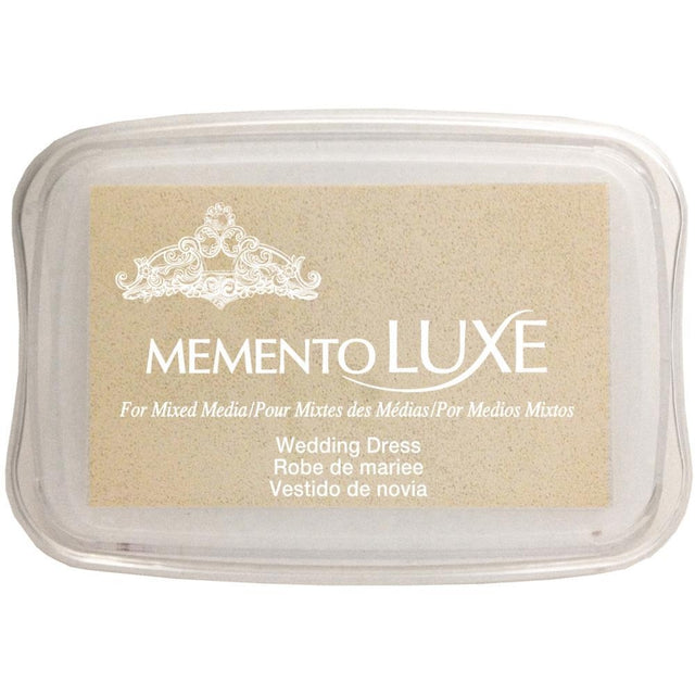 Memento Luxe Ink Pad - Wedding Dress - White