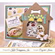 Pet Sentiments Brush Script Word & Sentiment Die Set by Kat Scrappiness - Kat Scrappiness