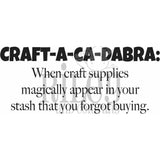 CRAFT-A-CADABRA Cling Stamp by Riley & Co