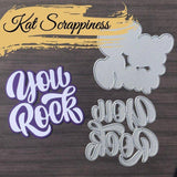 You Rock w/Shadow Die by Kat Scrappiness - Kat Scrappiness