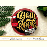 You Rock w/Shadow Die by Kat Scrappiness - Kat Scrappiness